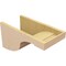 Ekena Millwork 10"W x 20"D x 10"H Wide Del Monte Rough Cedar Woodgrain TimberThane Corbel, Primed Tan CORUR10X20X10DELRCPR - alternate 2